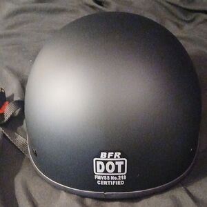 Black DOT Certified Helmet